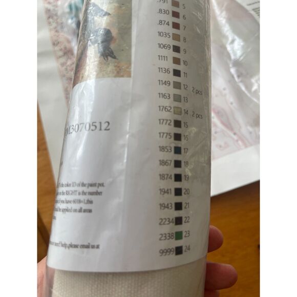 Paint by Numbers for Adults, Colorful Crocodile Alligator Kits 18x21 Canvas New - Picture 4 of 6